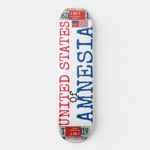 Skateboard ÉTATS-UNIS D'AMNÉSIE Planche à roulettes 8 1/2"