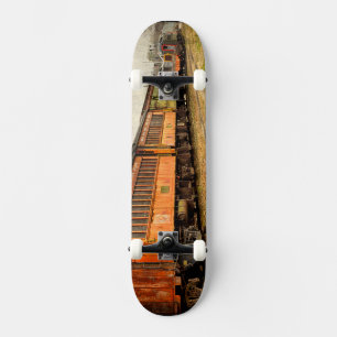 Skateboard États-Unis, Indiana. Le Musée du chemin de fer de