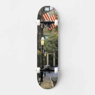 Skateboard États-Unis, Massachusetts, Boston, Beacon Hill.