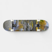 Skateboard États-Unis, Oregon, Ashland, Lithia Park.Automne (Horz)