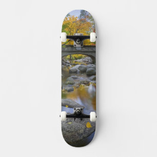 Skateboard États-Unis, Oregon, Ashland, Lithia Park. Automne