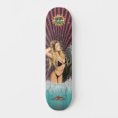 Skateboard Été chaud (Recto)