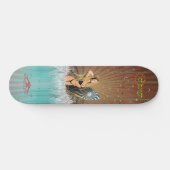 Skateboard Été chaud (Horz)