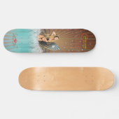 Skateboard Été chaud (Horz)