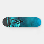 Skateboard Été surfant le style grunge (Horz)