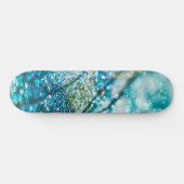 Skateboard Été Tropical Océanique Paillettes Glam 2 (Horz)