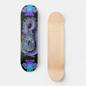 Skateboard Eternité du dragon de Pâques (Recto)