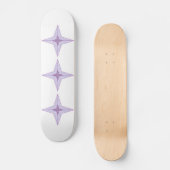 Skateboard Étoile violette (Recto)