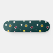 Skateboard Étoiles (Horz)
