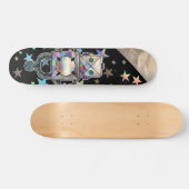 Skateboard Étoiles arc-en-ciel Holographique Robots de Partie (Horz)