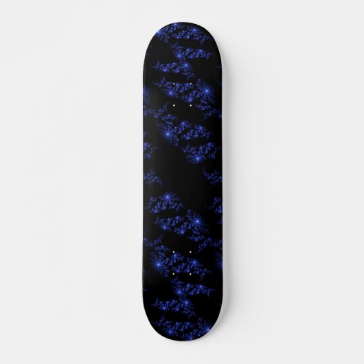 Skateboard Étoiles bleues de Julia (Devant)