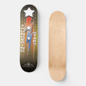 Skateboard Étoiles de tonnerre (Recto)