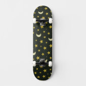 Skateboard Étoiles et Lunes (Recto)