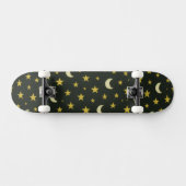 Skateboard Étoiles et Lunes (Horz)