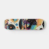 Skateboard Etoiles et planètes (Horz)