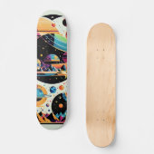 Skateboard Etoiles et planètes (Recto)