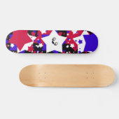 SKATEBOARD ÉTOILES KAWAII BLAST COSMIQUE (Horz)