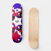 SKATEBOARD ÉTOILES KAWAII BLAST COSMIQUE (Recto)