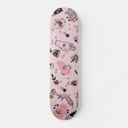 Skateboard Étoiles mystiques Esotériques Pink Eye Potion (Recto)