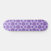 Skateboard Étoiles violettes (Horz)