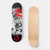 skateboard Evil shinobi (Recto)