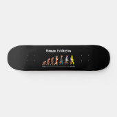 Skateboard Évolution - past to future (Horz)