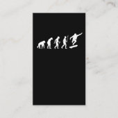 Skateboard Evolution Skateboarder Visitekaartje (Voorkant)