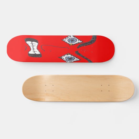 SKATEBOARD EXASPÉRÉ (Horz)