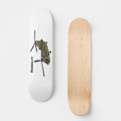 Skateboard Exemple d'hélicoptère militaire Chinook (Recto)