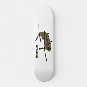 Skateboard Exemple d'hélicoptère militaire Chinook