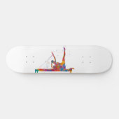 Skateboard exercice de gymnastique (Horz)