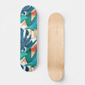 Skateboard Exotic Tropical Leaves (Recto)