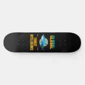 Skateboard Expert en cybersécurité Requin Drôle (Horz)