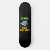 Skateboard Expert en cybersécurité Requin Drôle (Recto)