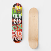 Skateboard explorateur de moustiques (Recto)