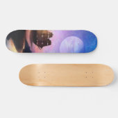 Skateboard Exploration spatiale Oeuvre d'art Voyager (Horz)