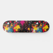 Skateboard Explosion de couleur (Horz)