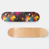 Skateboard Explosion de couleur (Horz)
