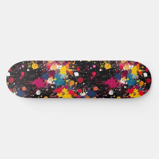 Skateboard Explosion de couleur (Horz)