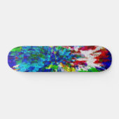 Skateboard Explosion de couleur ~ Patinage (Horz)