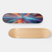Skateboard Explosion de couleurs motif (Horz)