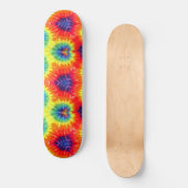 Skateboard Explosion de la couleur de teinture sauvage (Recto)