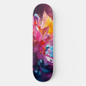 Skateboard Explosion Époustouflante de Cristaux de Bismuth Co (Recto)