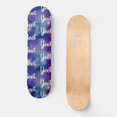 Skateboard Expression Yeet Espace Galaxie Exclamation (Recto)