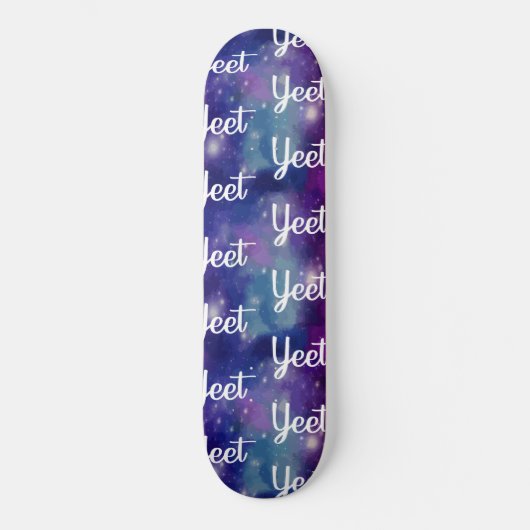 Skateboard Expression Yeet Espace Galaxie Exclamation (Recto)