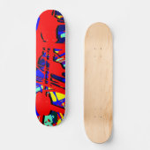 Skateboard Expressionniste Abstrait 03 (Recto)