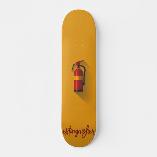 Skateboard Extincteur incendie (Devant)