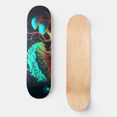 Skateboard Extrextrême mer (Recto)
