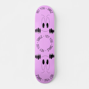 Skateboard Eyes De Curiosité Amusant - Sourire - Ajouter vot