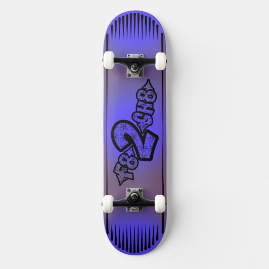 Skateboard F8 2 SK8 gtsky Skate (Recto)